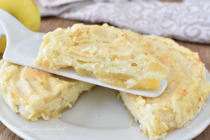 Torta di Mele e Ricotta Senza Farina Ricetta Dolce facile, si scioglie in bocca!