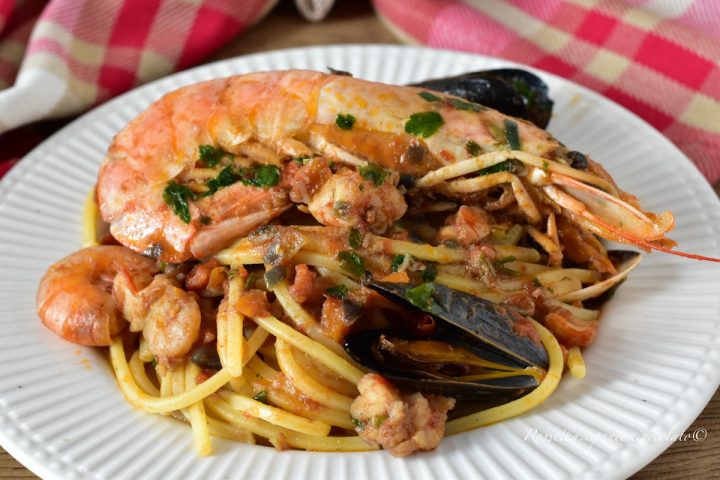 Spaghetti allo Scoglio alla Siciliana la Pasta saporita perfetta per le Feste!
