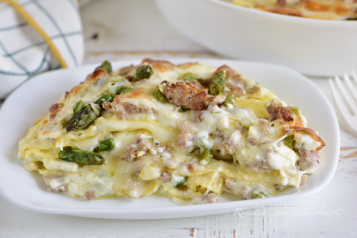 Lasagne Salsiccia E Asparagi La Ricetta Del Primo Piatto Filante