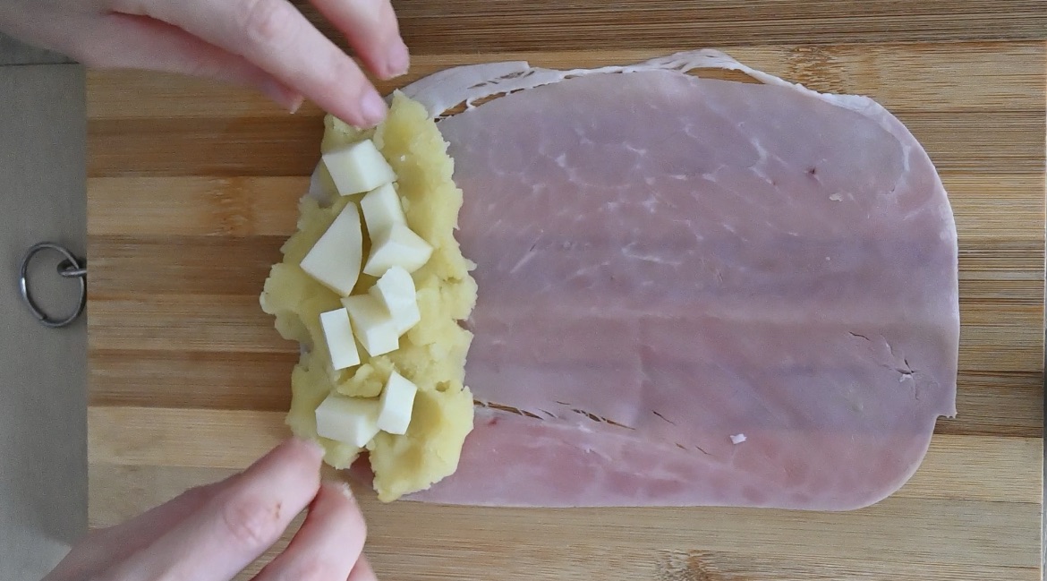 Cannelloni di Prosciutto Cotto Ripieni di Patate al Forno ricetta filante