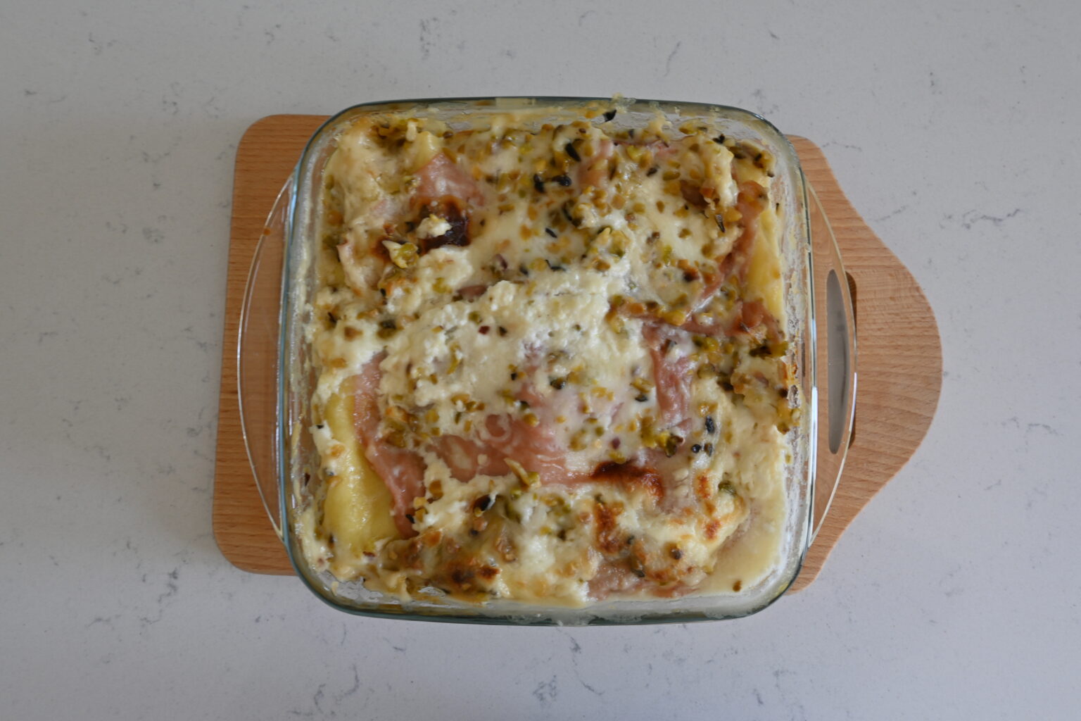 LASAGNE Pistacchio Burrata e Mortadella la Pasta al forno fatta