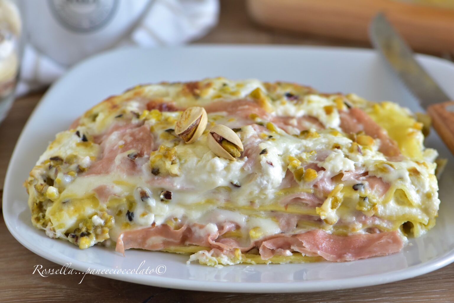 LASAGNE Pistacchio Burrata e Mortadella la Pasta al forno fatta