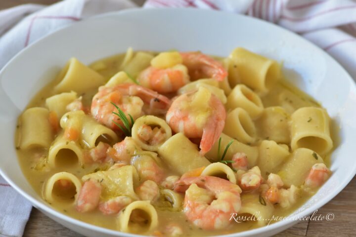 PASTA cremosa Patate e Gamberi la Ricetta del Primo piatto incredibile