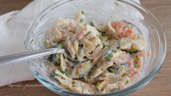 Farfalle Fredde al Salmone Ricetta Pasta Fredda leggera