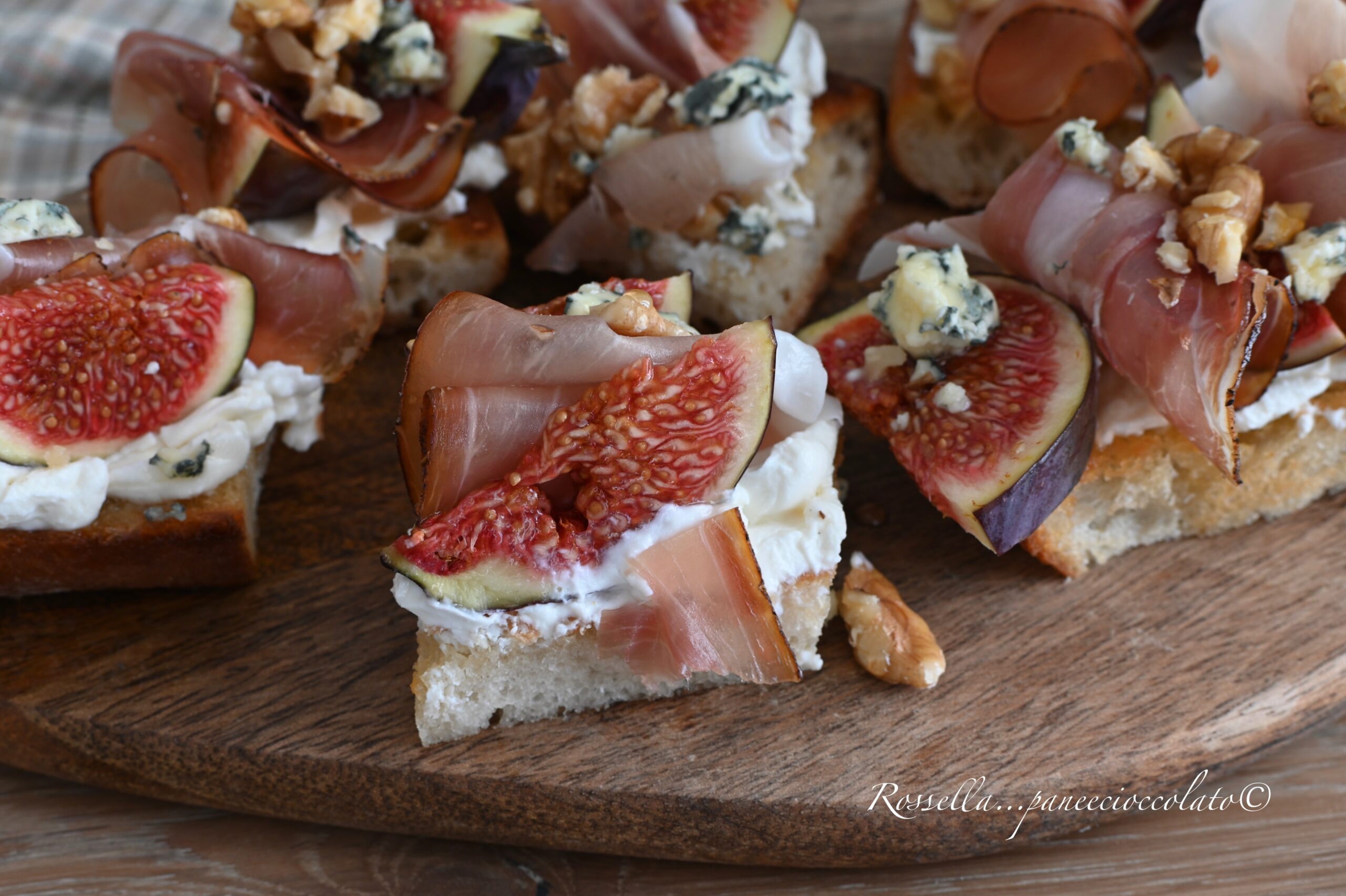 Bruschetta Fichi E Gorgonzola L Antipasto Autunnale Pi Amato