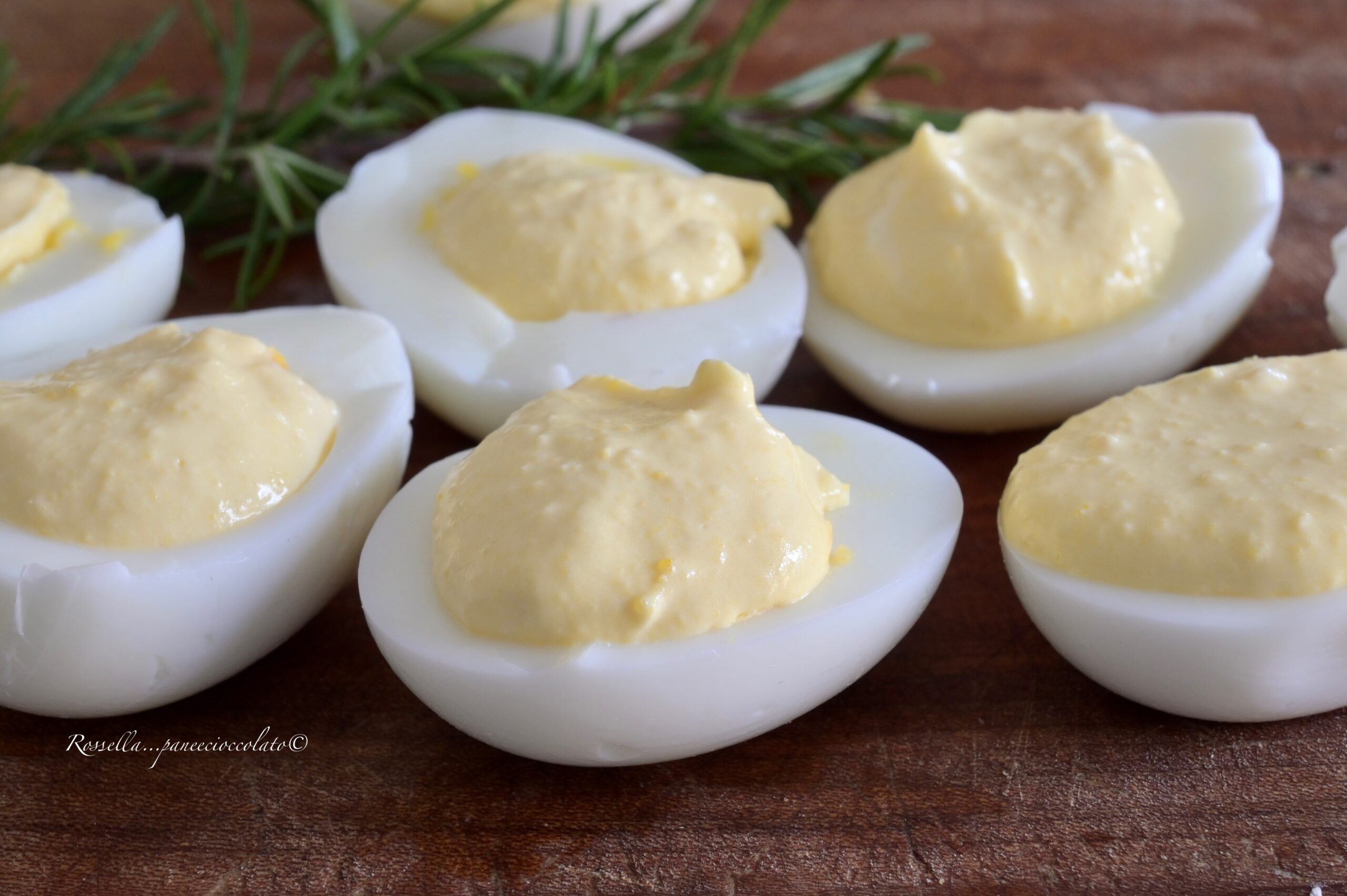 UOVA RIPIENE Ricetta ANTIPASTO veloce fizioso Cottura perfetta