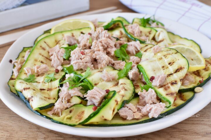 Carpaccio di Zucchine Tonnate