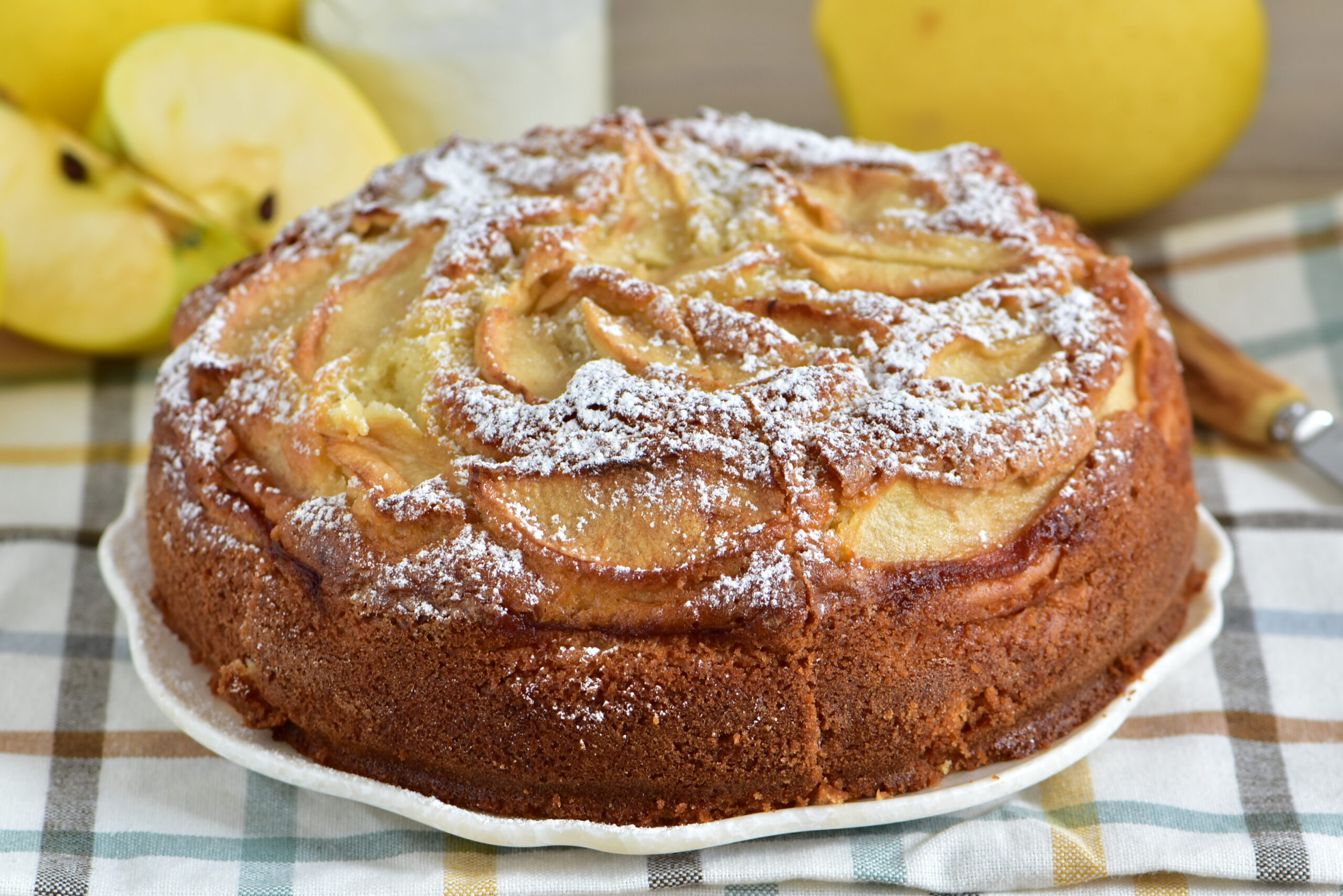 Torta di Mele Genuina la Ricetta dettagliata e Senza burro del dolce ...