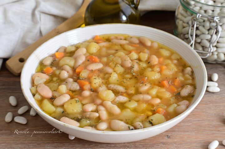 Zuppa di Fagioli e Patate