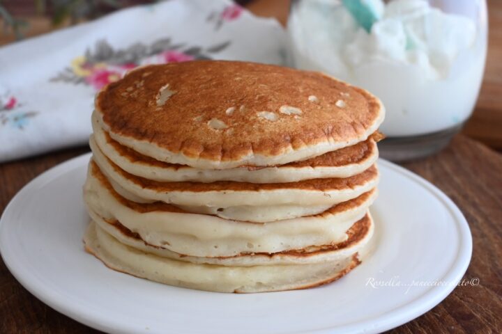 Pancake Senza Uova Veloci E Facili Ricetta Con Yogurt Sostituto Delle Uova