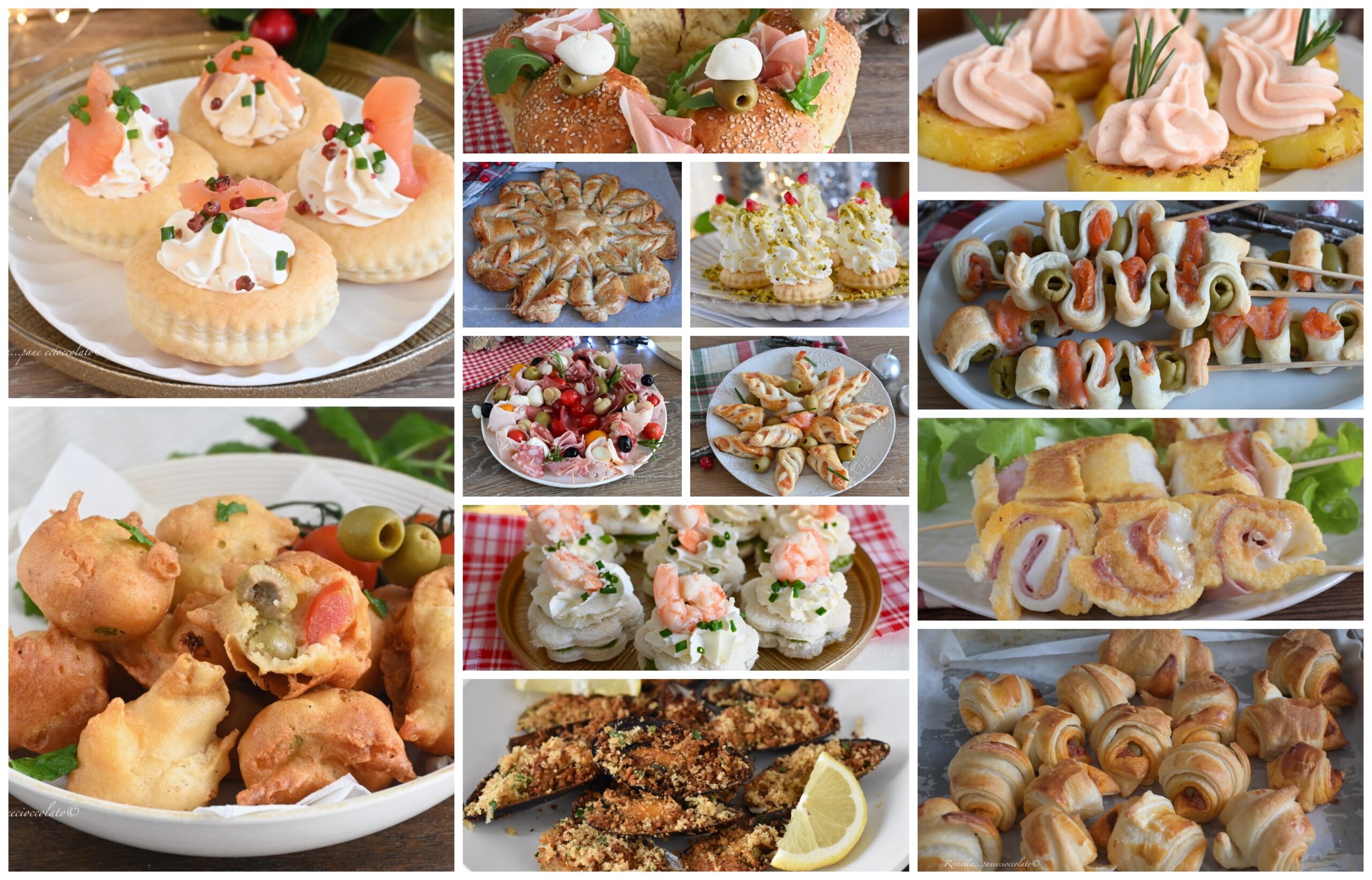 RICETTE per ANTIPASTI di CAPODANNO Furbi eleganti e veloci