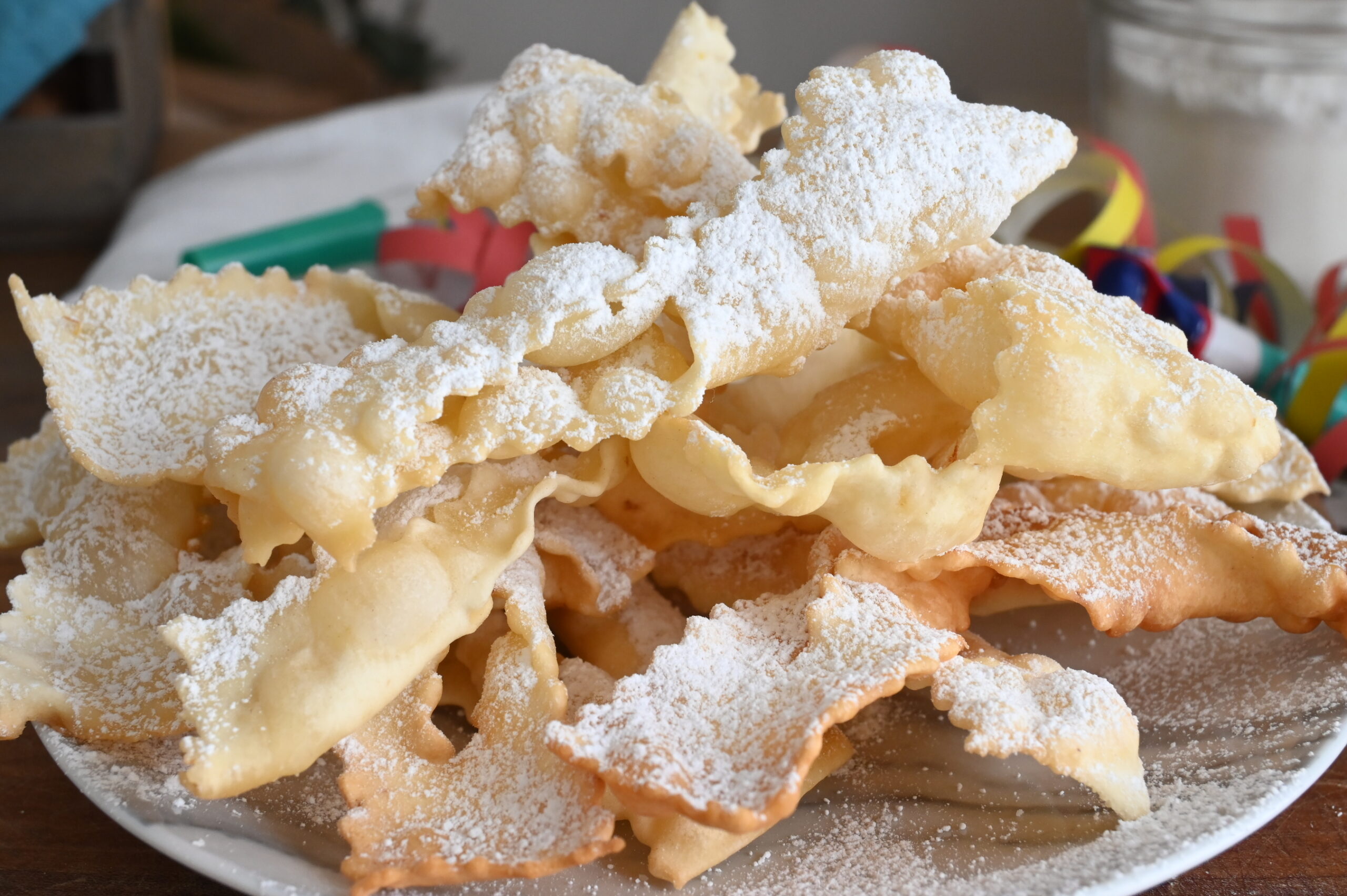 CHIACCHIERE della NONNA ricetta INFALLIBILE con un ingrediente segreto e  TANTE BOLLE