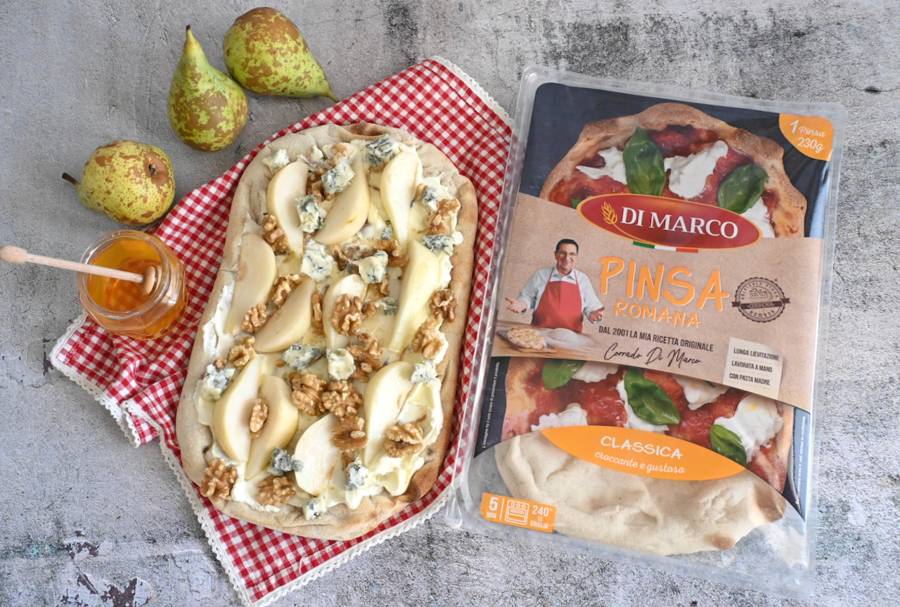 Pinsa Pere E Gorgonzola La Ricetta Antipasto Facilissima E Gustosa