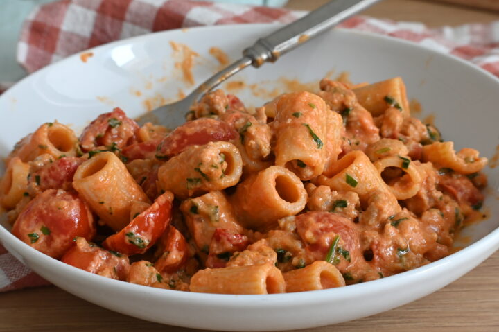 Pasta Salsiccia e Rucola