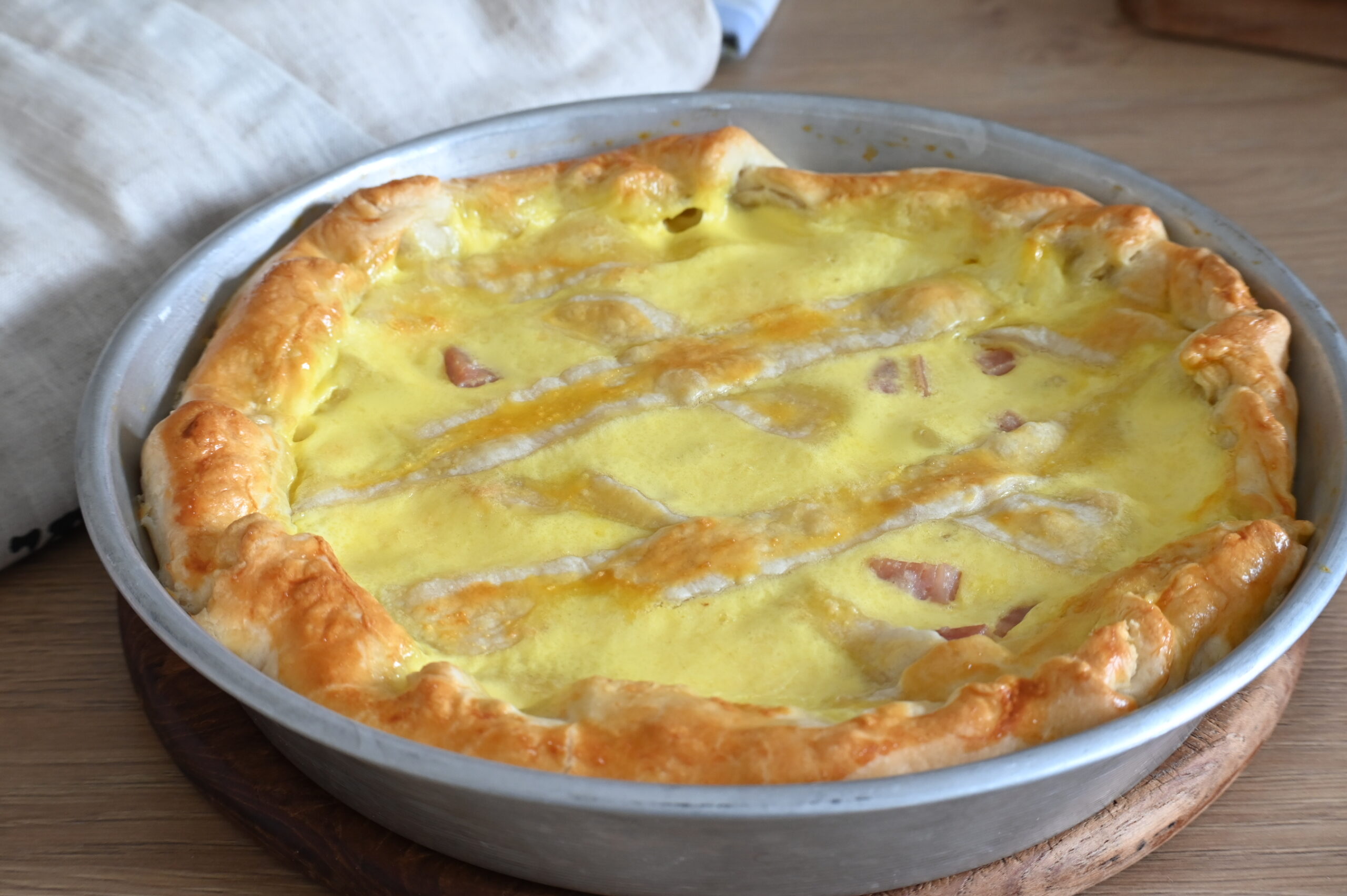 Crostata al Prosciutto Cotto