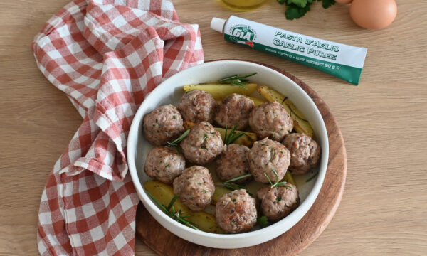 Polpette della Nonna con Pasta d’Aglio GIA