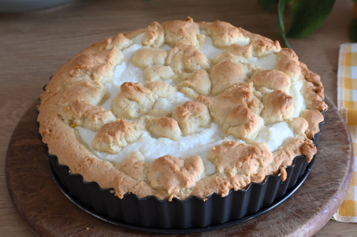 crostata ricotta e arancia