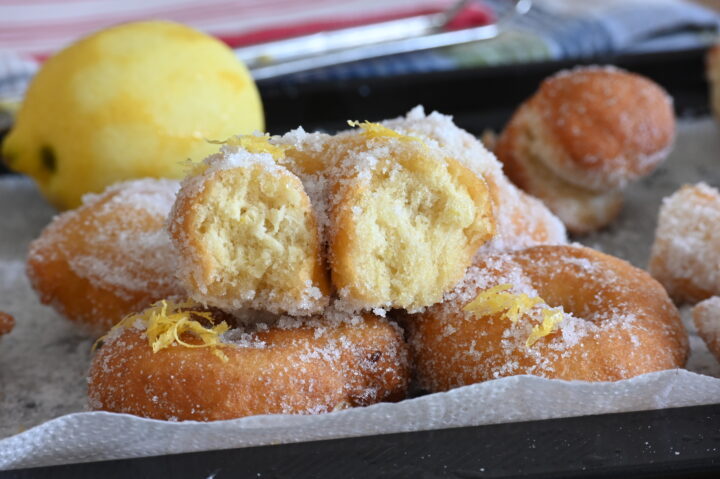 Ciambelline della nonna al limone