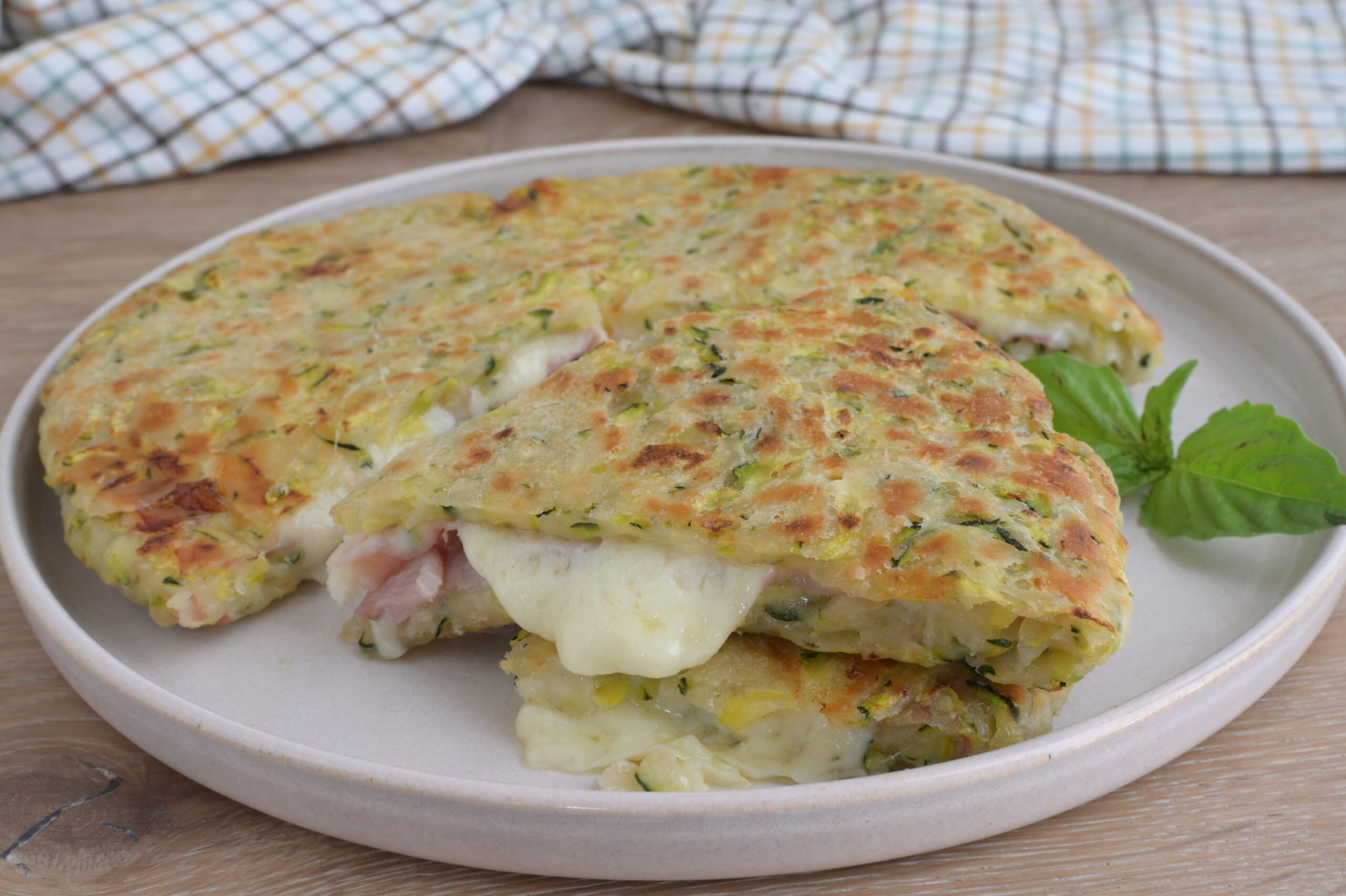 Focaccia di Zucchine in padella