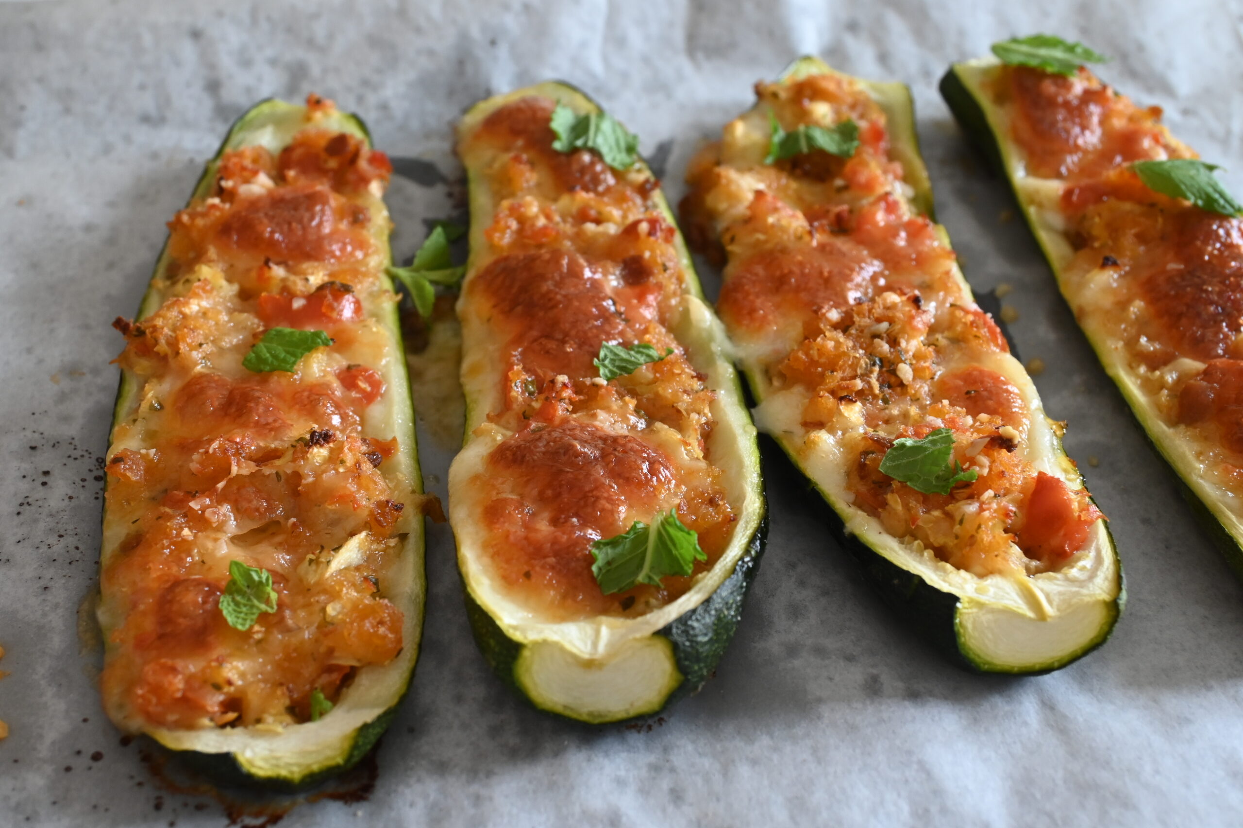 ZUCCHINE RIPIENE RUSTICHE