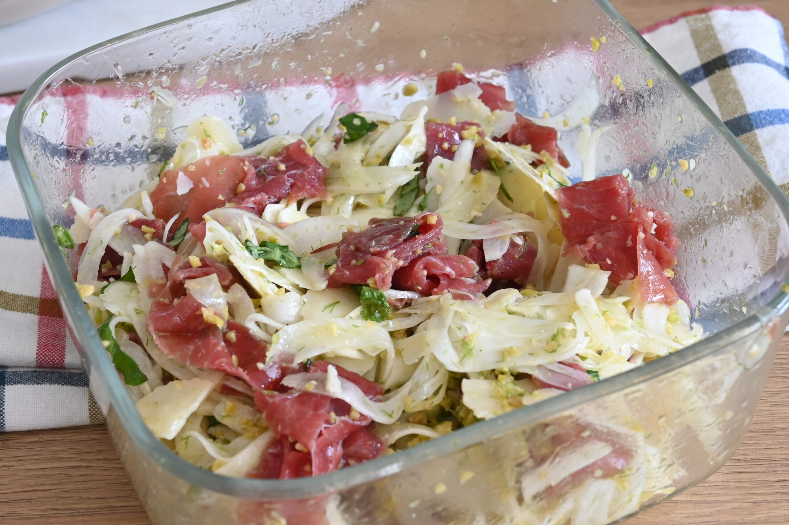 insalata di finocchi e bresaola
