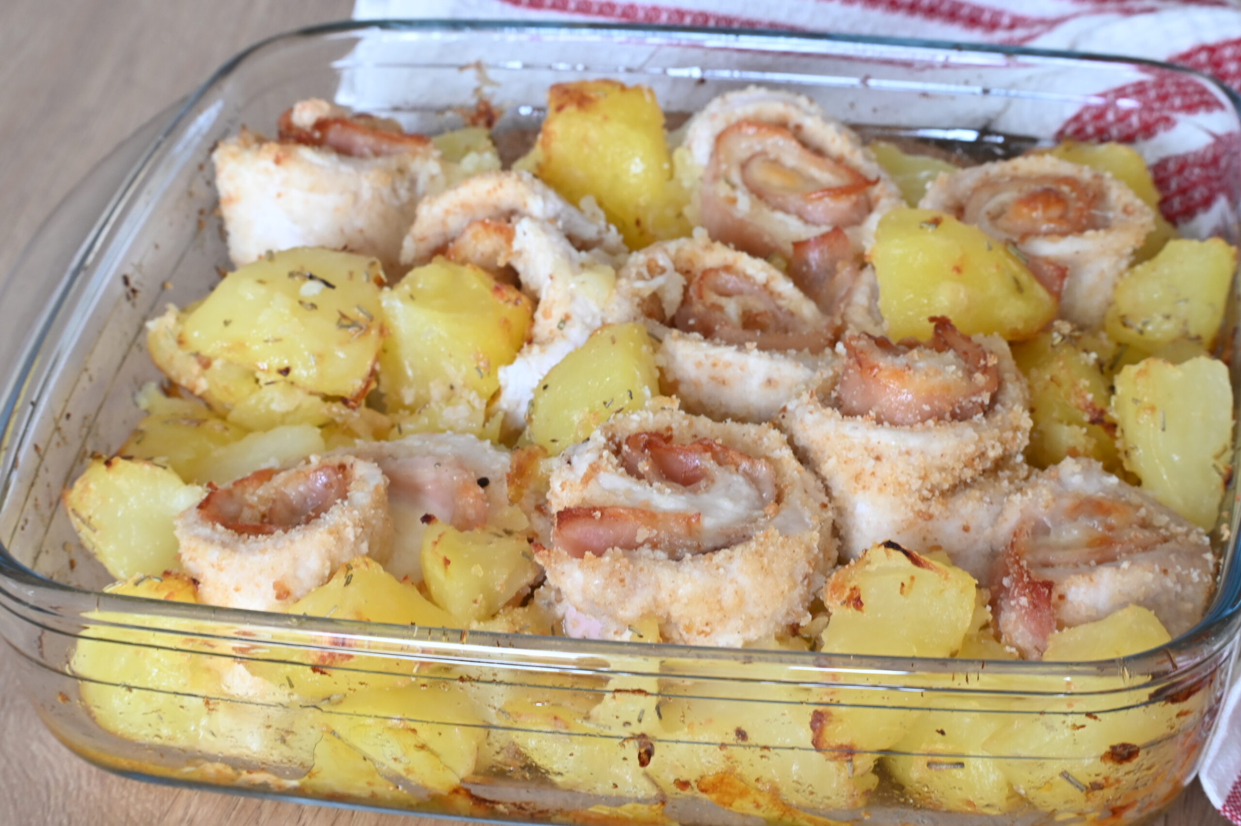 GIRELLE di POLLO E PATATE
