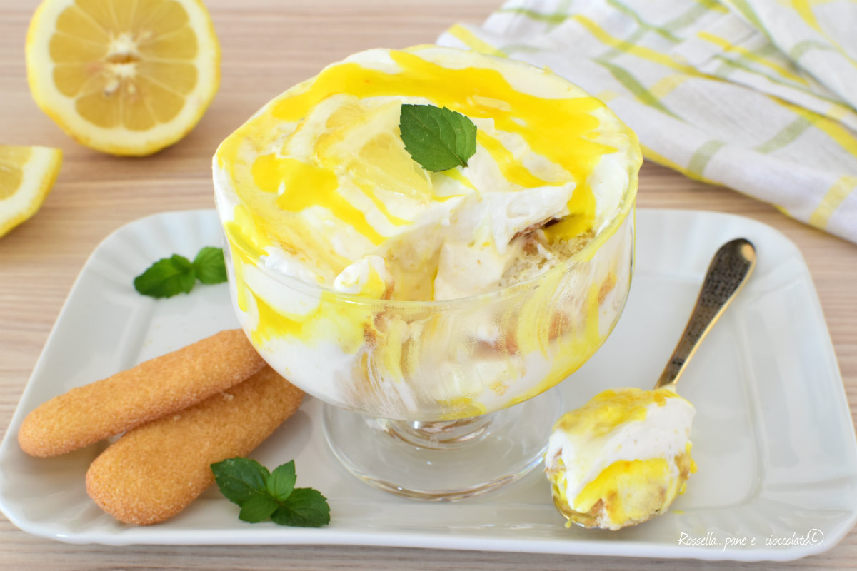 TIRAMISÙ al LIMONE ESTIVO