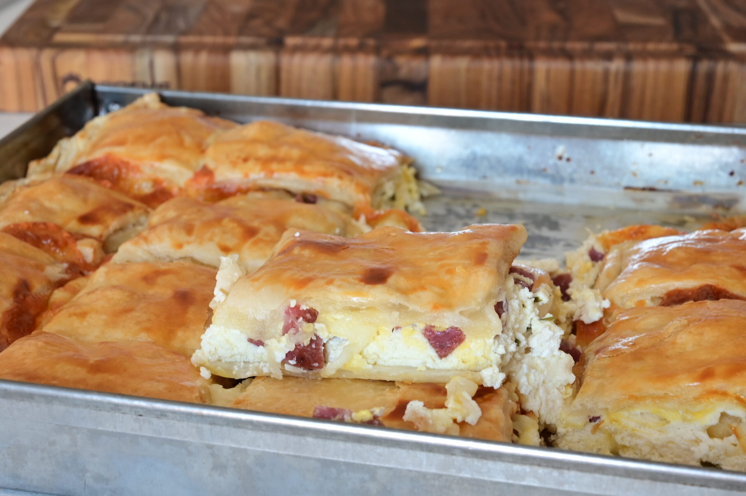 rustico ricotta e speck veloce