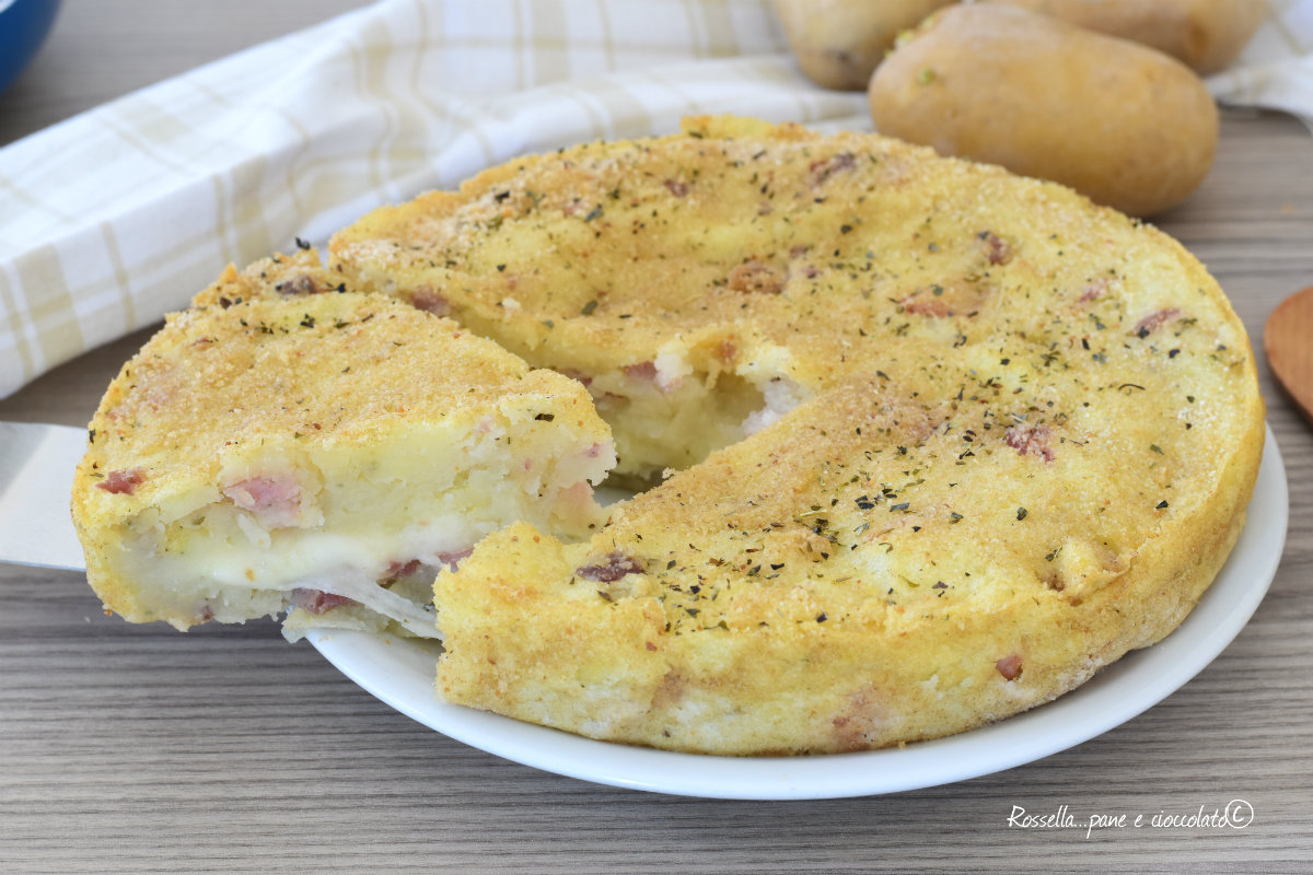 SFORMATO di PATATE SENZA FORNO