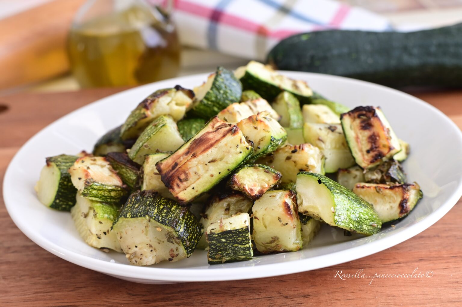 Zucchine al Forno croccanti