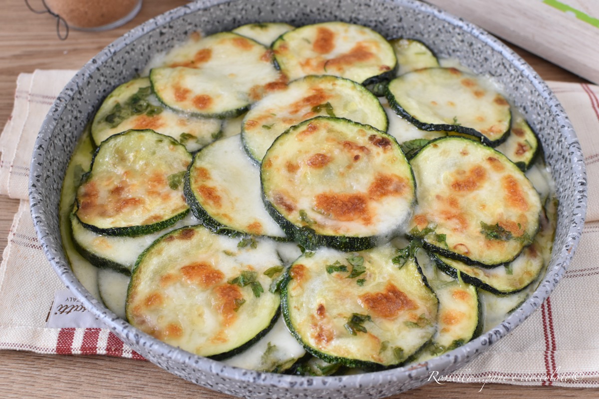 Zucchine allo Stracchino