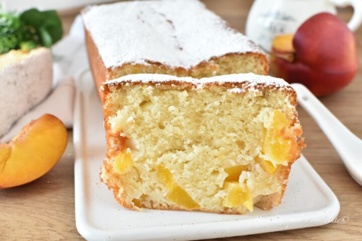 TORTA Alle PESCHE SENZA FARINA