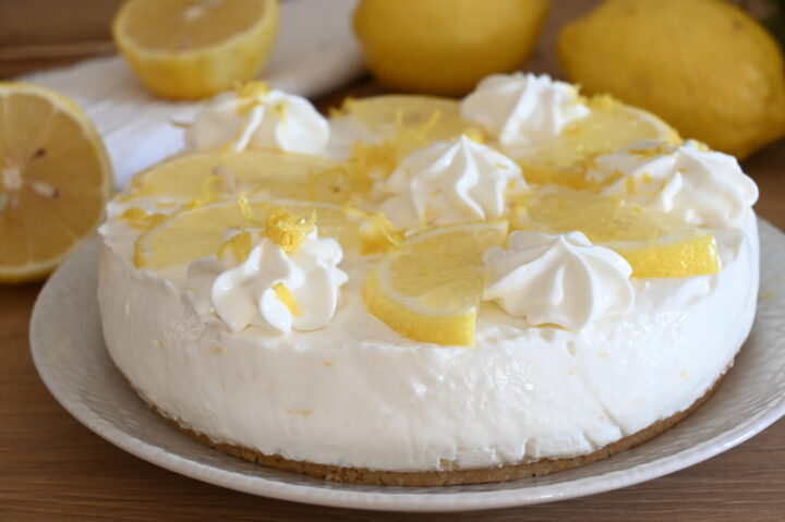 TORTA FREDDA YOGURT COCCO e LIMONE