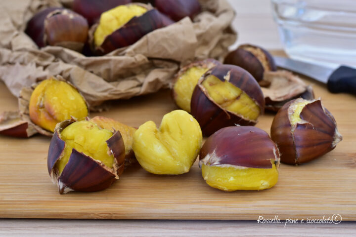 CASTAGNE AL FORNO
