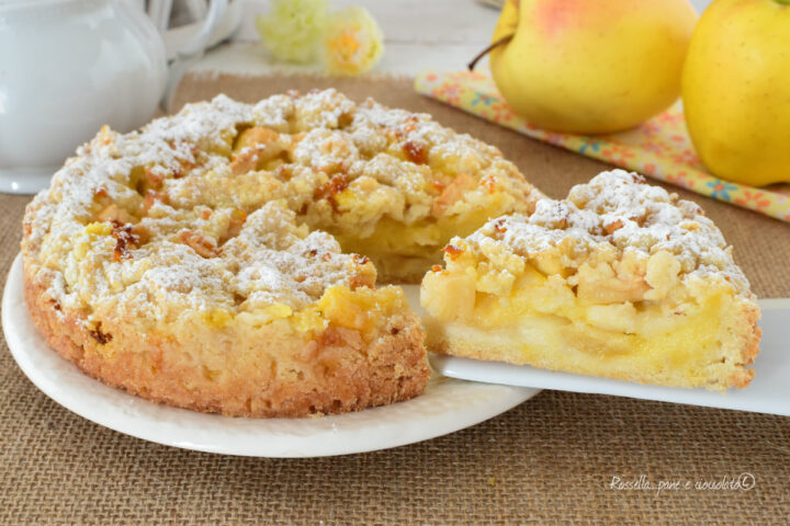 CROSTATA Ripiena alle Mele