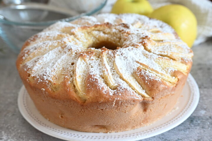 Torta di mele VELOCISSIMA in 10 min