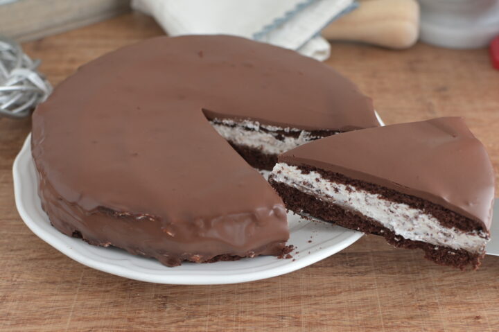 TORTA RICOTTA e CIOCCOLATO Ricoperta