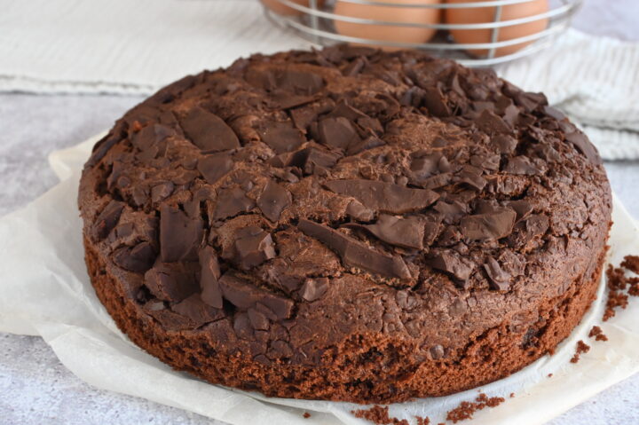 torta al cioccolato facile e leggera
