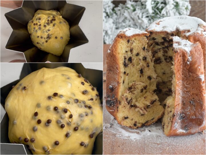 PANDORO con GOCCE DI CIOCCOLATO