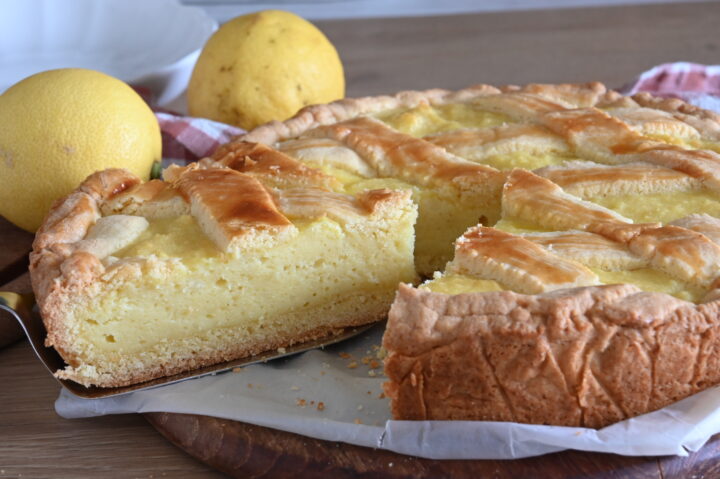 TORTA SFOGLIATELLA al LIMONE
