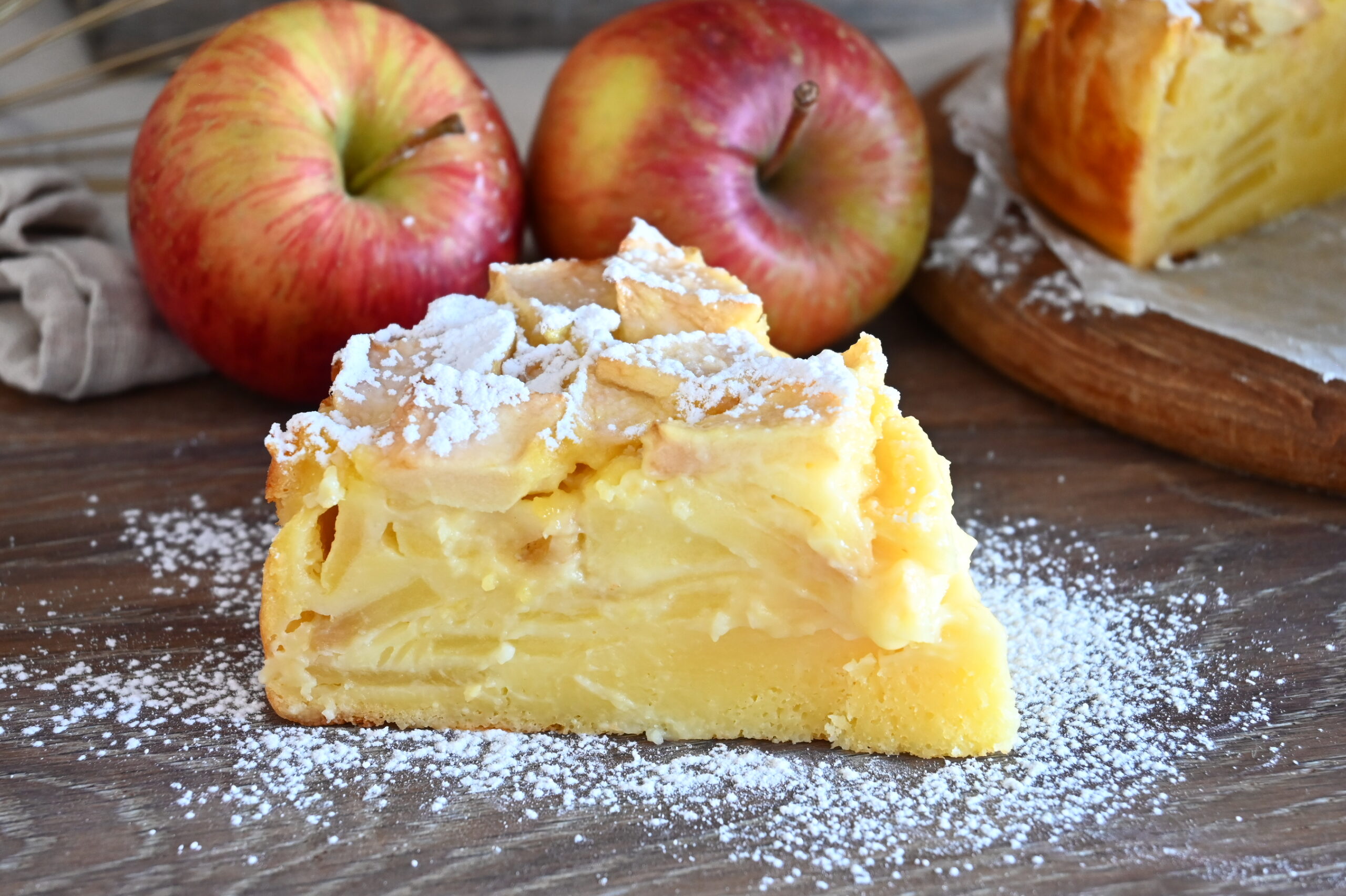 Torta Tante Mele Cremosa