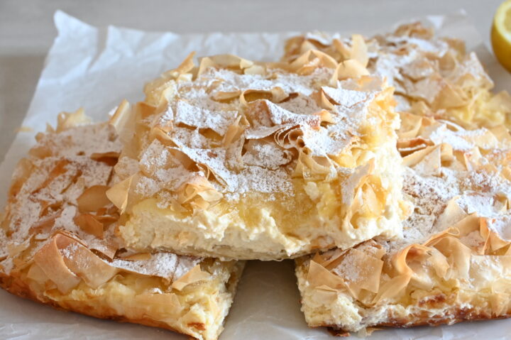 Cheesecake con Pasta Fillo