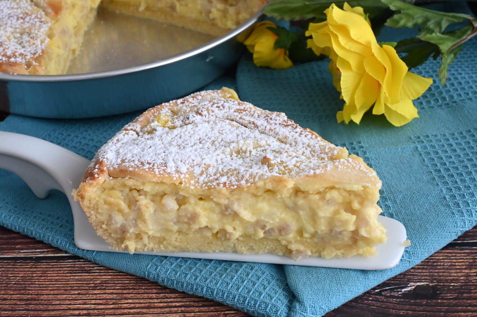 PASTIERA VELOCE con crema pasticcera della Nonna Maria