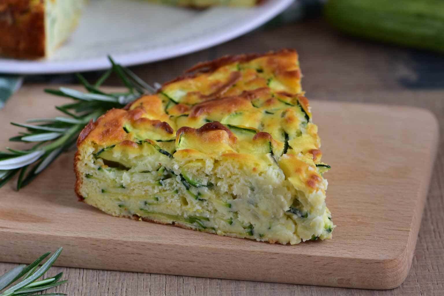 TORTA RICOTTA e ZUCCHINE SALATA senza pasta sfoglia velocissima