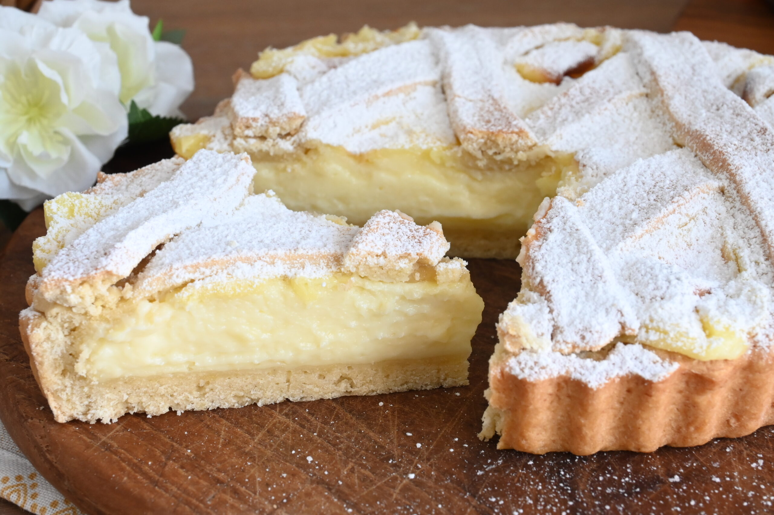 Crostata alla Crema di Pasqua