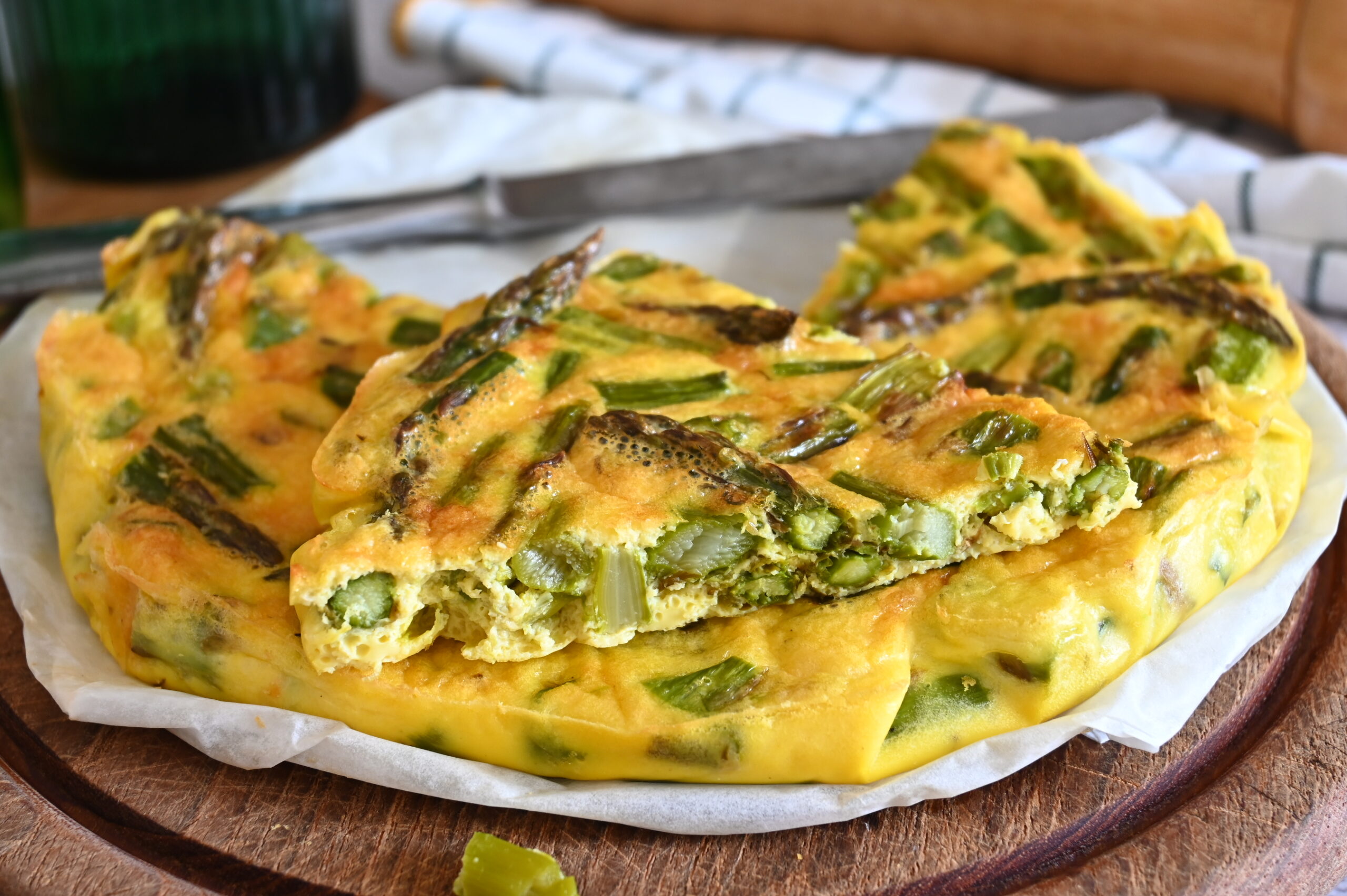 Frittata di Asparagi in Friggitrice ad Aria