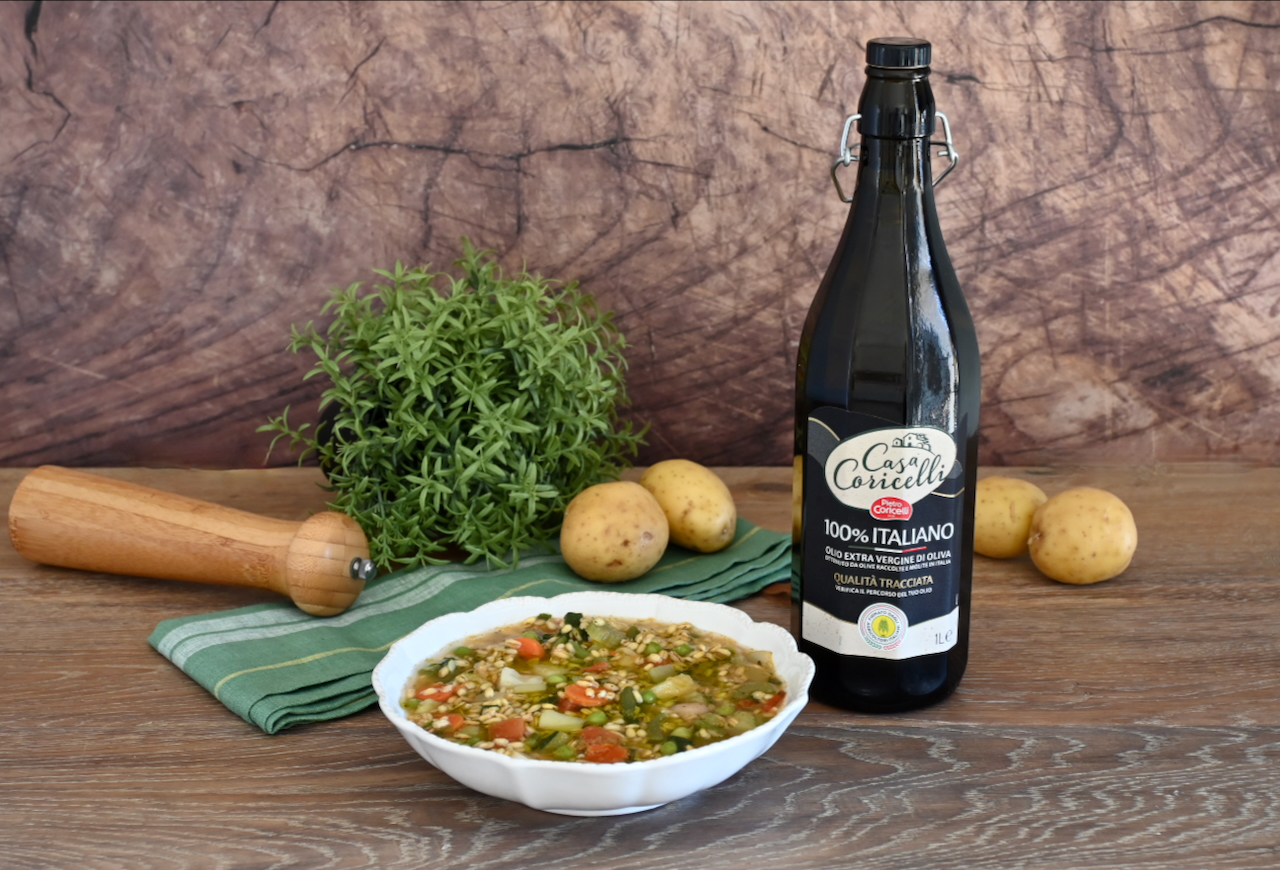 Zuppa di Orzo e Verdure