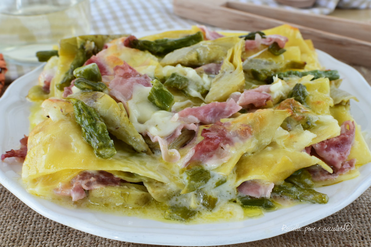 Lasagne di Pasqua al Prosciutto