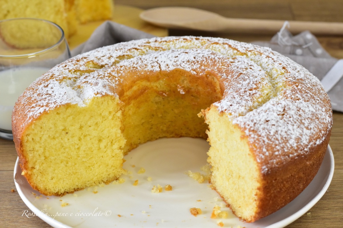 Ciambellone allo Yogurt Greco e Limone