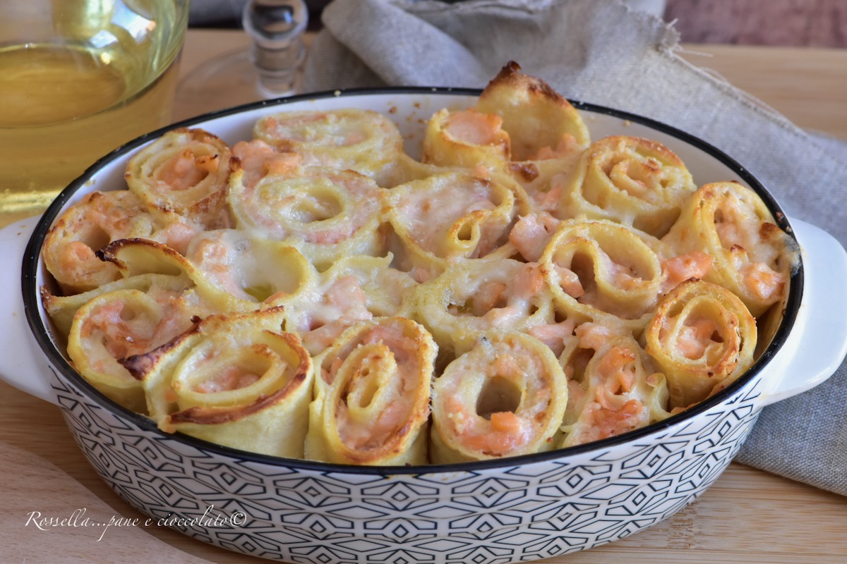 Girelle di Crepes al Forno per Pasqua